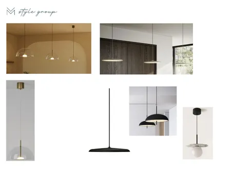 Kitchen - Pendant lights Interior Design Mood Board by The VM Style Group on Style Sourcebook