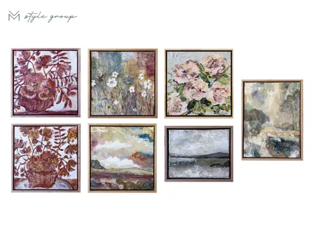 Entry artwork Interior Design Mood Board by The VM Style Group on Style Sourcebook