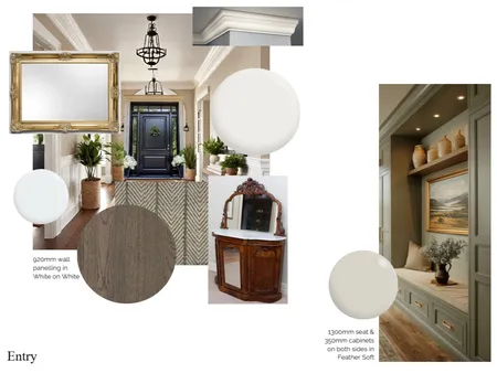 Entry Interior Design Mood Board by Amanda Webb on Style Sourcebook
