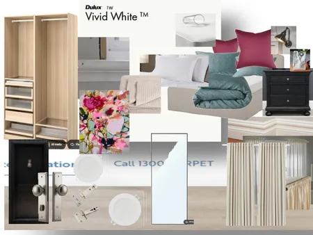 Main bedroom Interior Design Mood Board by Jamie Slater on Style Sourcebook