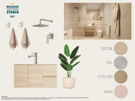 BSS Mood Board - Brushed Nickel Bathroom Interior Design Mood Board by Gabby.cordina on Style Sourcebook