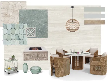 Silver Travertine - Alfresco Interior Design Mood Board by TALOSTONE on Style Sourcebook