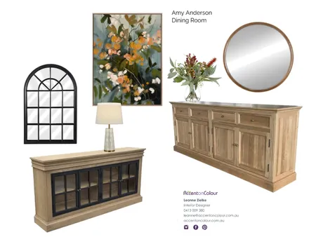 Dining Room AA Interior Design Mood Board by Accent on Colour on Style Sourcebook