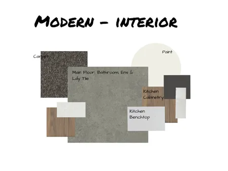 Modern Interior Colour Board Interior Design Mood Board by HerHaus Designs on Style Sourcebook