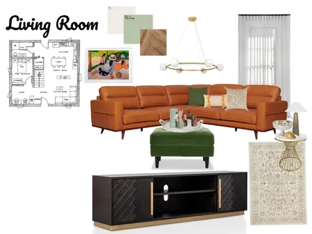Living Room Sample Board Interior Design Mood Board by Cae_labitag on Style Sourcebook