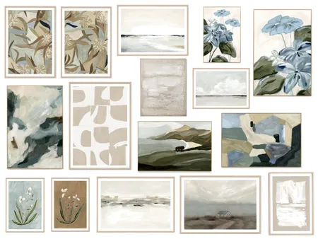 10 hilli place, ormiston - art options Interior Design Mood Board by tlaws on Style Sourcebook