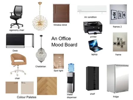 Office mood board Interior Design Mood Board by Hyzik_Interior on Style Sourcebook