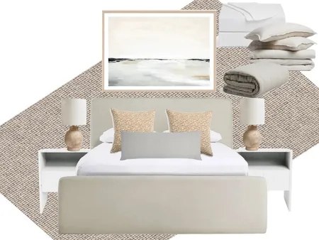 10 hilli place, ormiston -  guest bedroom Interior Design Mood Board by tlaws on Style Sourcebook