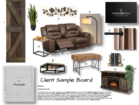 Nancy Brown Sample Board 1 Interior Design Mood Board by shannonberry on Style Sourcebook