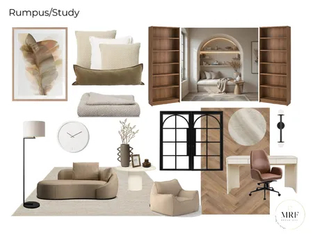Rumpus/Study Interior Design Mood Board by mrfinteriors on Style Sourcebook