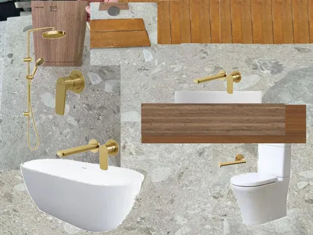 Family Bathroom Interior Design Mood Board by Cobblestone Studios on Style Sourcebook