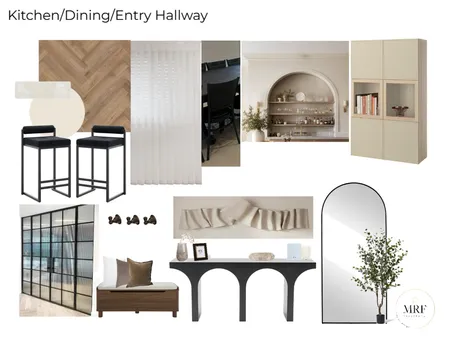 Kitchen/Dining/Hallway Interior Design Mood Board by mrfinteriors on Style Sourcebook