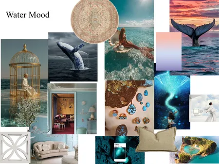 Water Mood Interior Design Mood Board by Charlotte Symens on Style Sourcebook