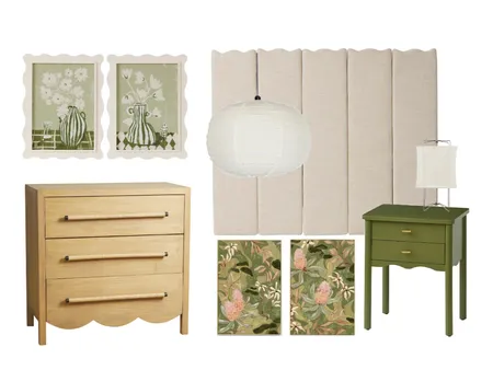 Kinga guest bedroom & Norahs room Interior Design Mood Board by niche interiors on Style Sourcebook