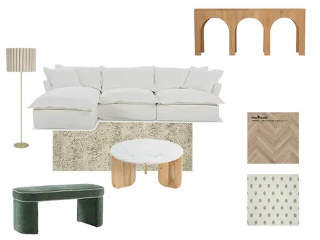 Green living room Interior Design Mood Board by Style Sourcebook on Style Sourcebook