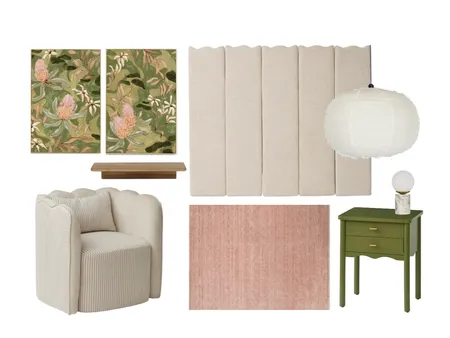 Kinga guest bedroom & Norahs room Interior Design Mood Board by niche interiors on Style Sourcebook
