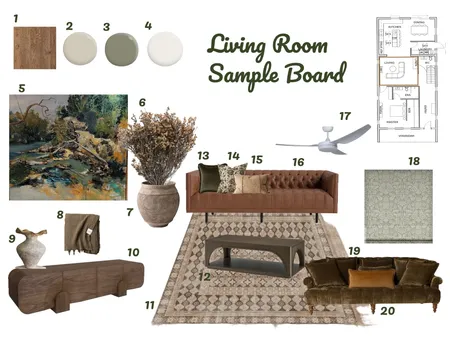 Living Room Sample Board Paddington Victorian Terrace House Interior Design Mood Board by Dune Drifter Interiors on Style Sourcebook