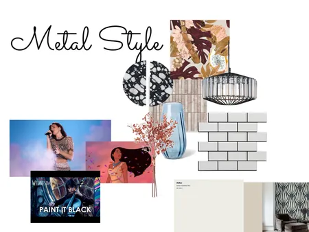 metaal Interior Design Mood Board by Charlotte Symens on Style Sourcebook