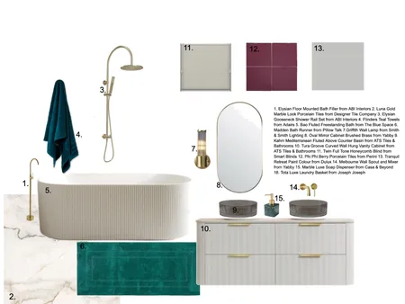 Terrace Ensuite Interior Design Mood Board by CarlieLinda on Style Sourcebook