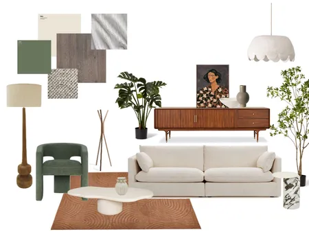 Mid Century Modern Interior Design Mood Board by tranmanhha1811 on Style Sourcebook