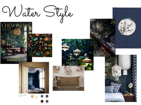 water Interior Design Mood Board by Charlotte Symens on Style Sourcebook