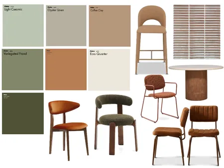 Paint Tile Chairs Table Interior Design Mood Board by rosa@cabrabowls.com.au on Style Sourcebook
