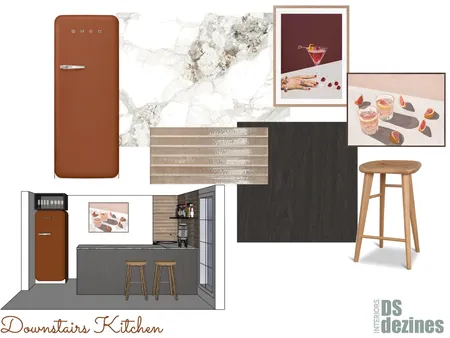 Tina Downstairs Kitchen Interior Design Mood Board by DSdezines Interiors on Style Sourcebook