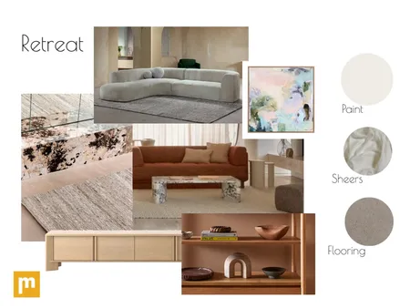 Retreat - Norrie Interior Design Mood Board by Morrissey Blinds & Interiors - Home Styling on Style Sourcebook