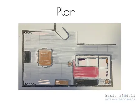 Palm plan1 Interior Design Mood Board by Katie Riddell Interior Decorator on Style Sourcebook