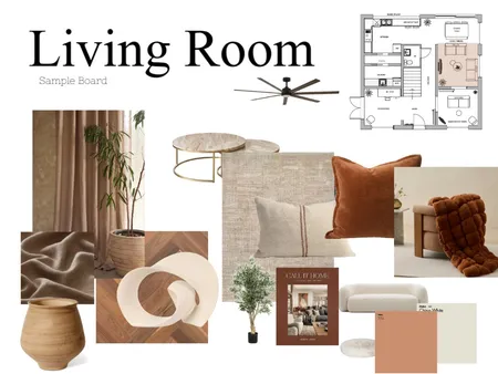 Assignment 9 Living Room Sample Board Interior Design Mood Board by Ivy Style on Style Sourcebook