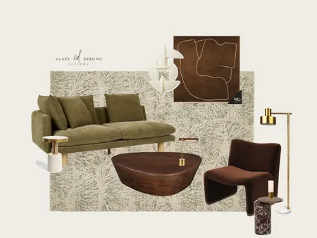 Living Room Interior Design Mood Board by Studio IX on Style Sourcebook