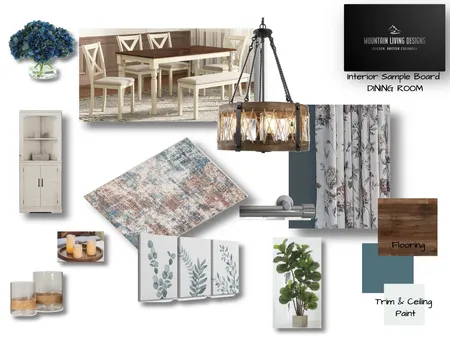 Module 9 - Furniture & Accessories - Dining Room Interior Design Mood Board by shannonberry on Style Sourcebook