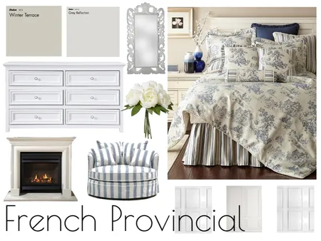 French Provincial Modern - Room Specific Mood Board Interior Design Mood Board by IFS Designs on Style Sourcebook