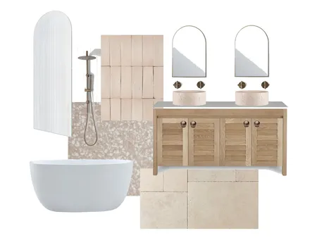 Montrose main bathroom Interior Design Mood Board by Jorja Clair Interiors on Style Sourcebook