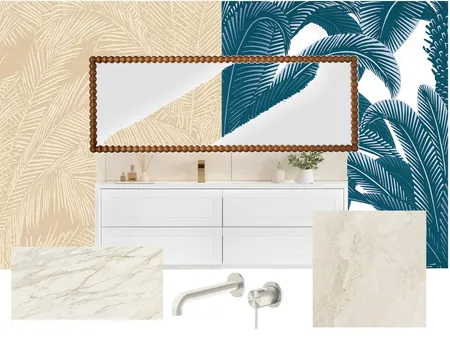Powder Room Interior Design Mood Board by Sable + Soleil on Style Sourcebook