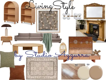Living Space at Royston Park Interior Design Mood Board by CCCreative Designs on Style Sourcebook