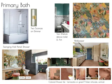 LB Primary Bath Interior Design Mood Board by MTLuppino@gmail.com on Style Sourcebook