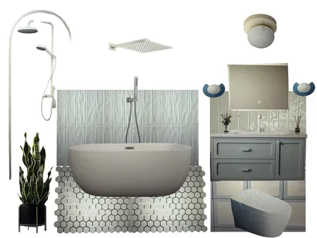 Mutiara Puchong Master Bathroom MB 2 Interior Design Mood Board by al1168ster@gmail.com on Style Sourcebook