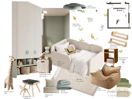 Dormitorio Luciano. 2 Interior Design Mood Board by Noelia Sanchez on Style Sourcebook