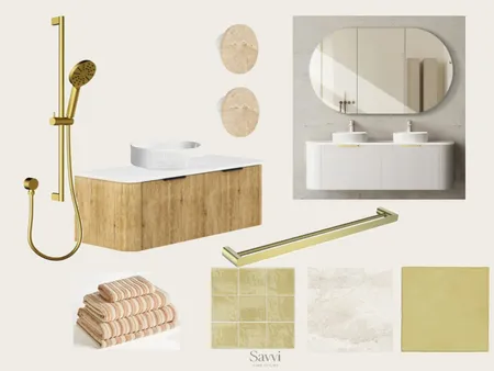 Stratton Terrace Main Bathroom Interior Design Mood Board by Savvi Home Styling on Style Sourcebook