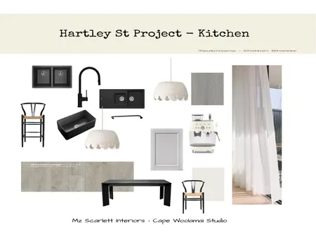 Hartley St Kitchen Interior Design Mood Board by Mz Scarlett Interiors on Style Sourcebook