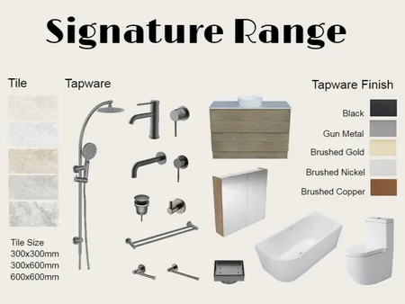 Signature Range Interior Design Mood Board by Rineth on Style Sourcebook
