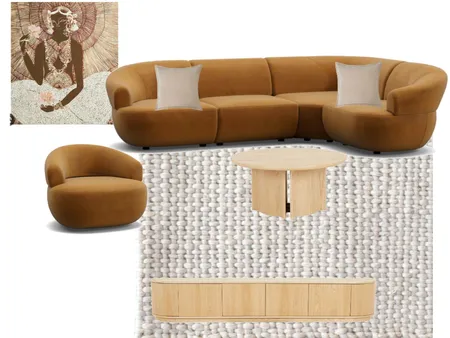 lounge room option 2 Interior Design Mood Board by Breetan