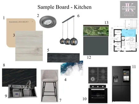 Sample Board - Kitchen Interior Design Mood Board by Kerry Govender on Style Sourcebook