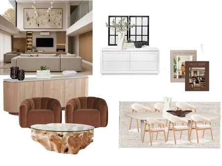 Living room decor - Houghton Estate Interior Design Mood Board by Paballo on Style Sourcebook