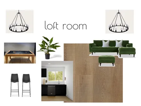 loft room Interior Design Mood Board by HIGH VALLEY