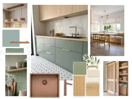 Cottage Kitchen 2 Interior Design Mood Board by Lisa.L