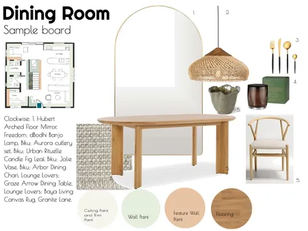 TanyaSmith.Assignment 9.Dining Room Interior Design Mood Board by TanyaS on Style Sourcebook