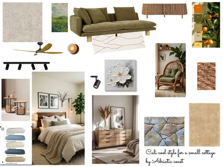 Cali cool style for a small cottage by the Adriatic sea Interior Design Mood Board by Arina VN on Style Sourcebook