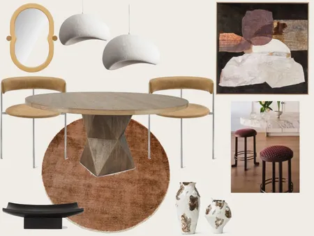 Dining Interior Design Mood Board by Bianco Studio on Style Sourcebook
